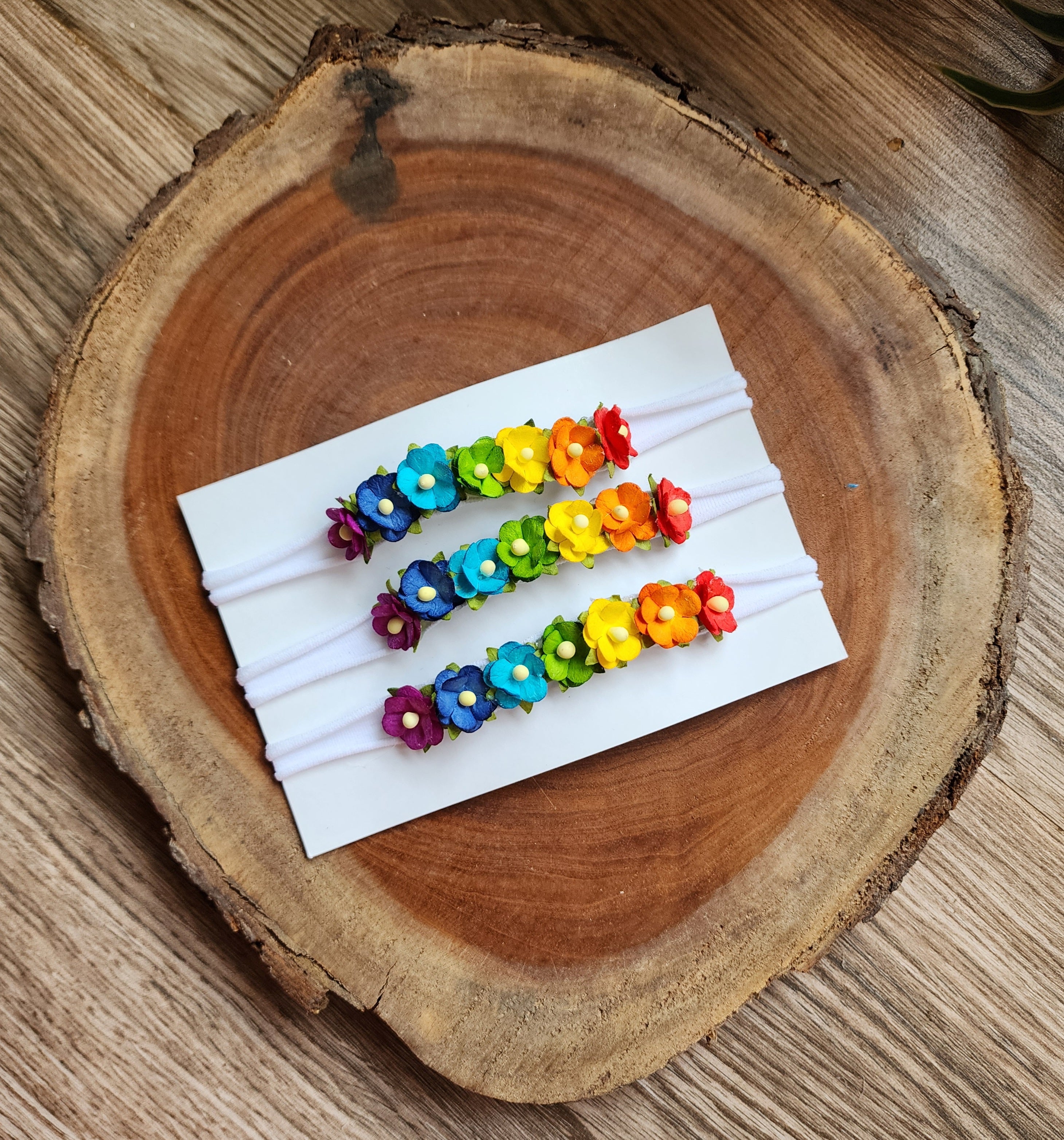 The rainbow headband