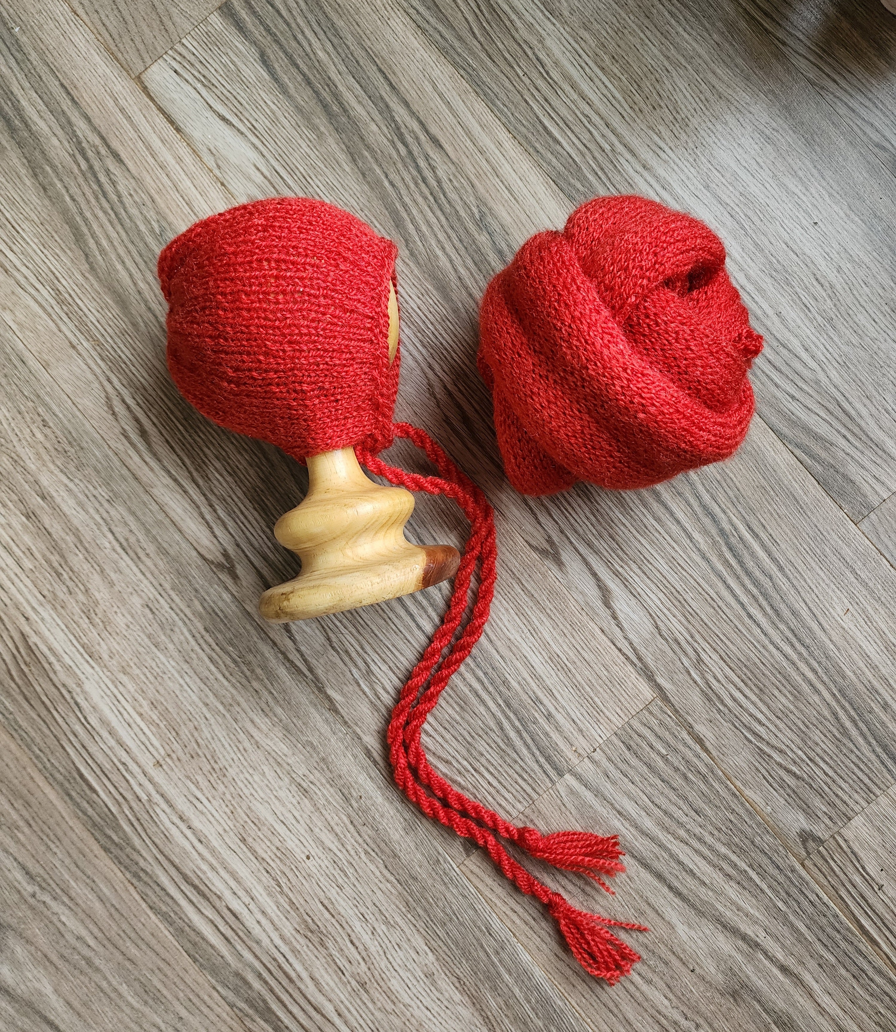 Knitted Wrap & Cap Set Type 4