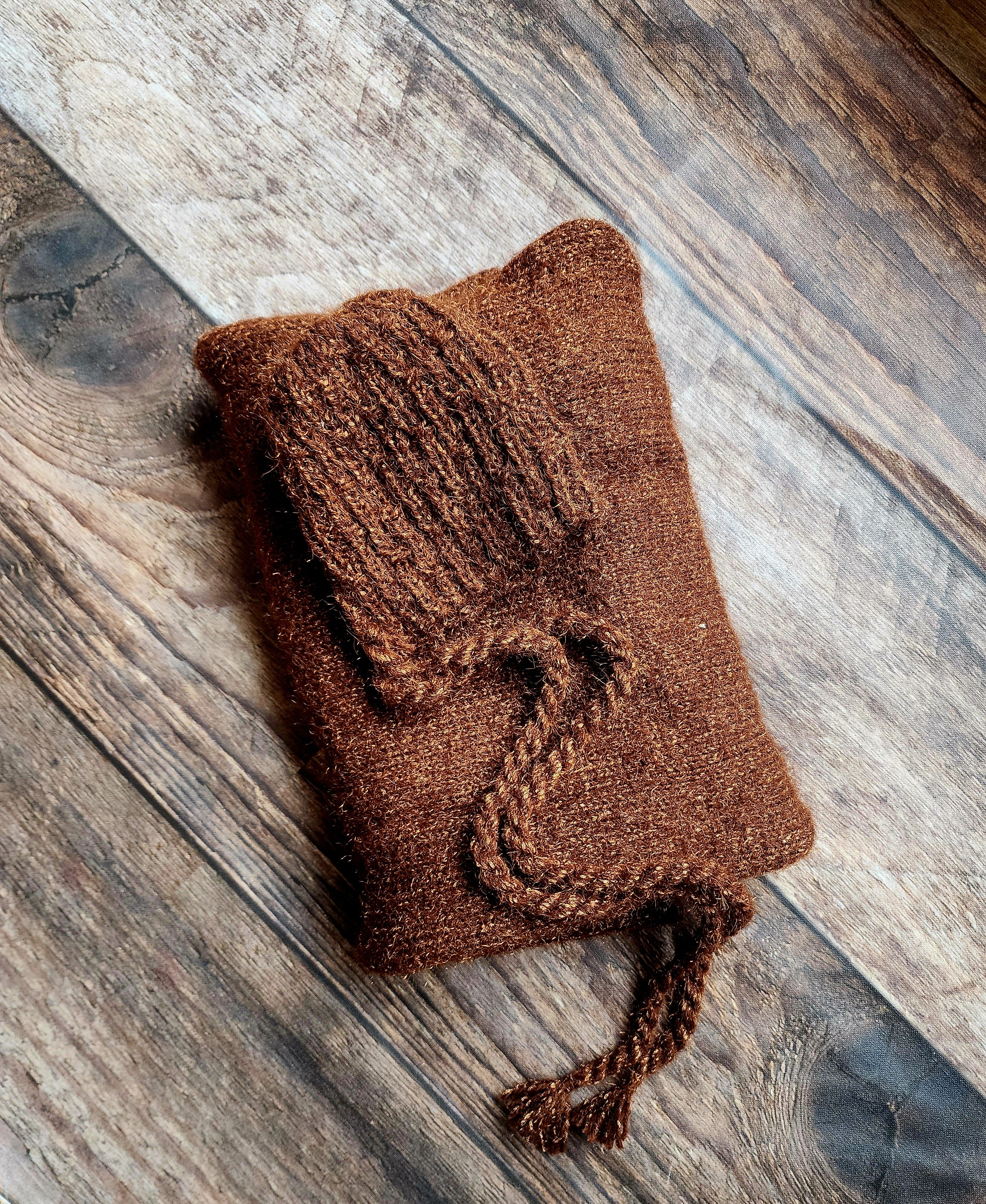 Knitted Wrap & Cap Set Type 1