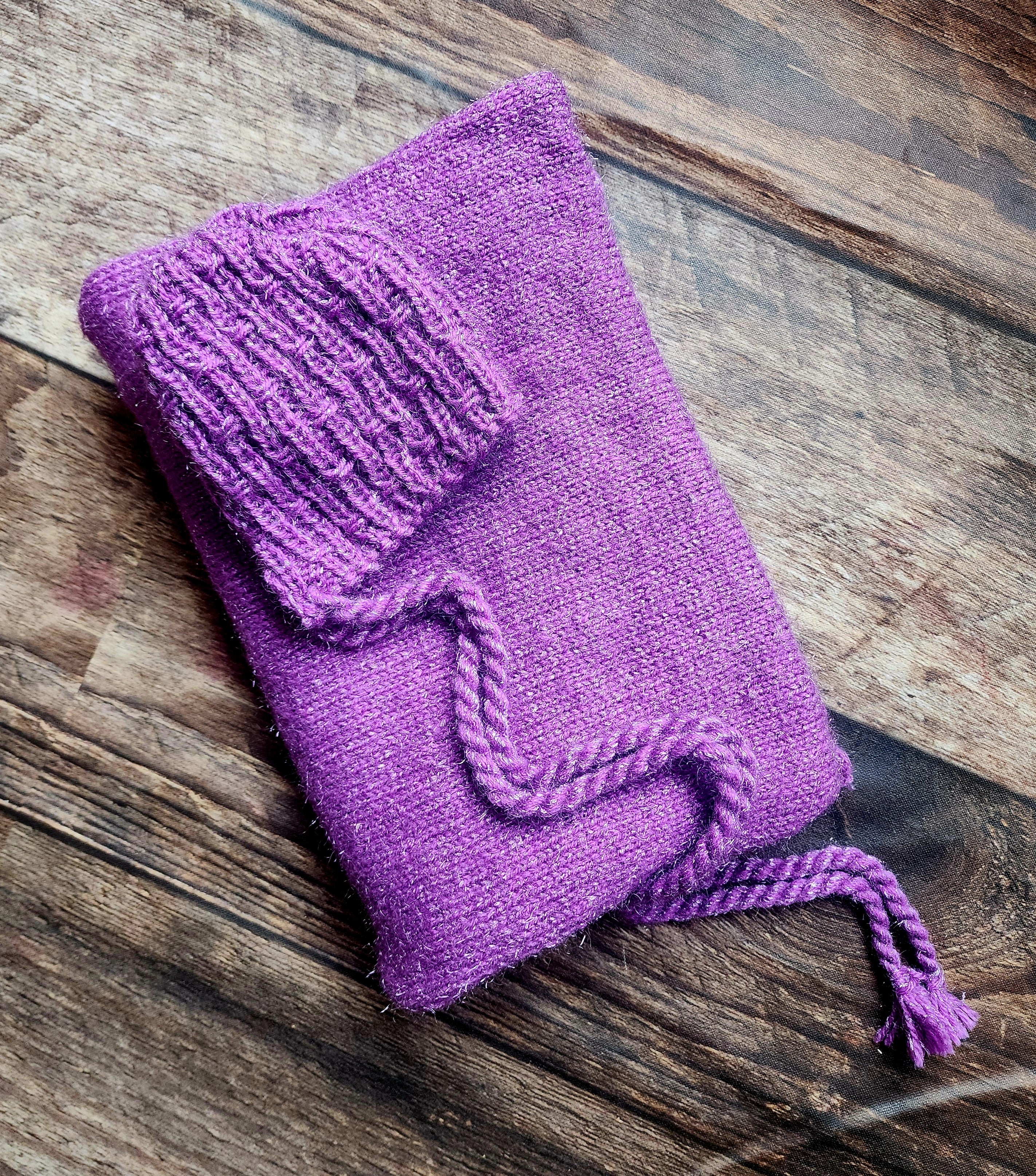 Knitted Wrap & Cap Set Type 1