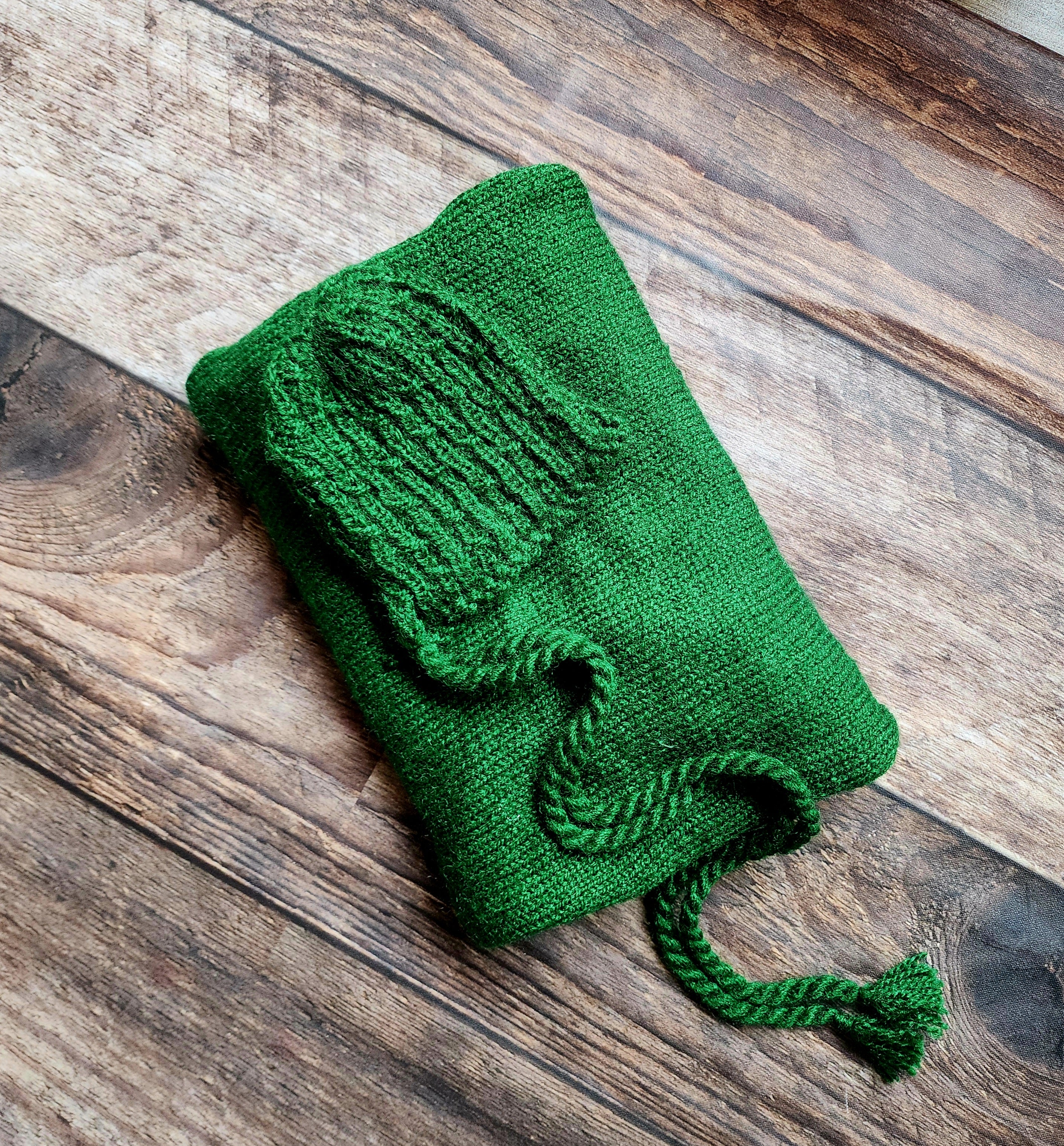 Knitted Wrap & Cap Set Type 1