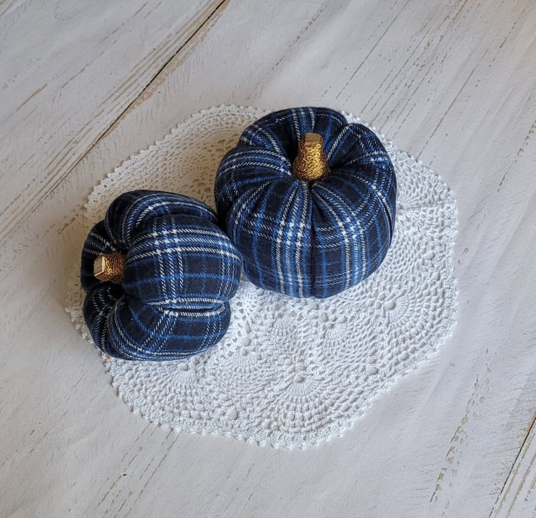 Plaid Pumpkins