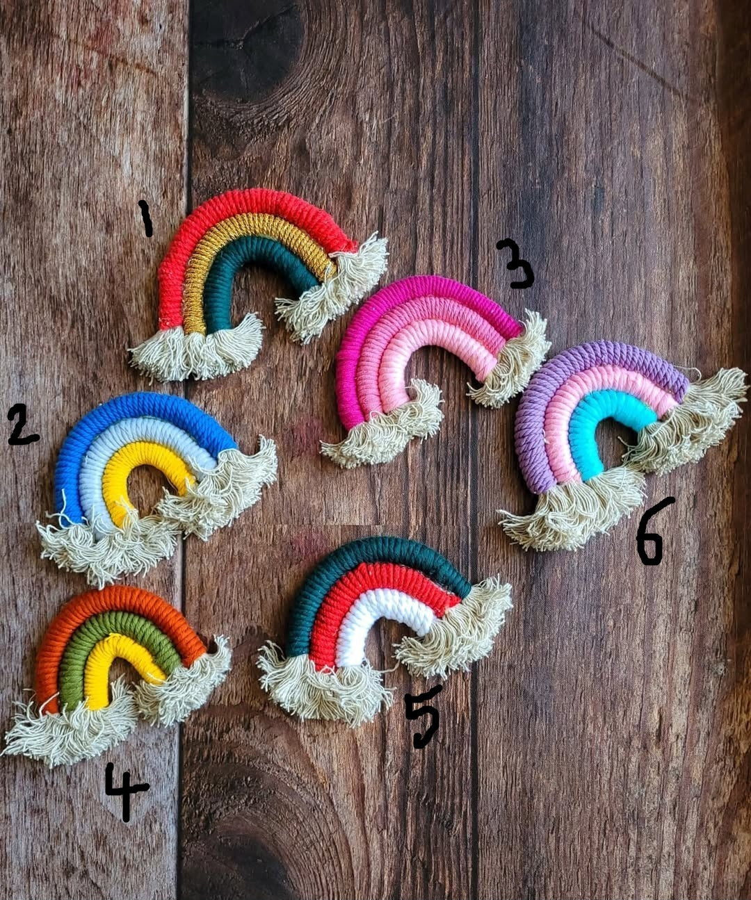 Macrame Rainbows