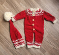 Christmas Collection Romper & Cap Set