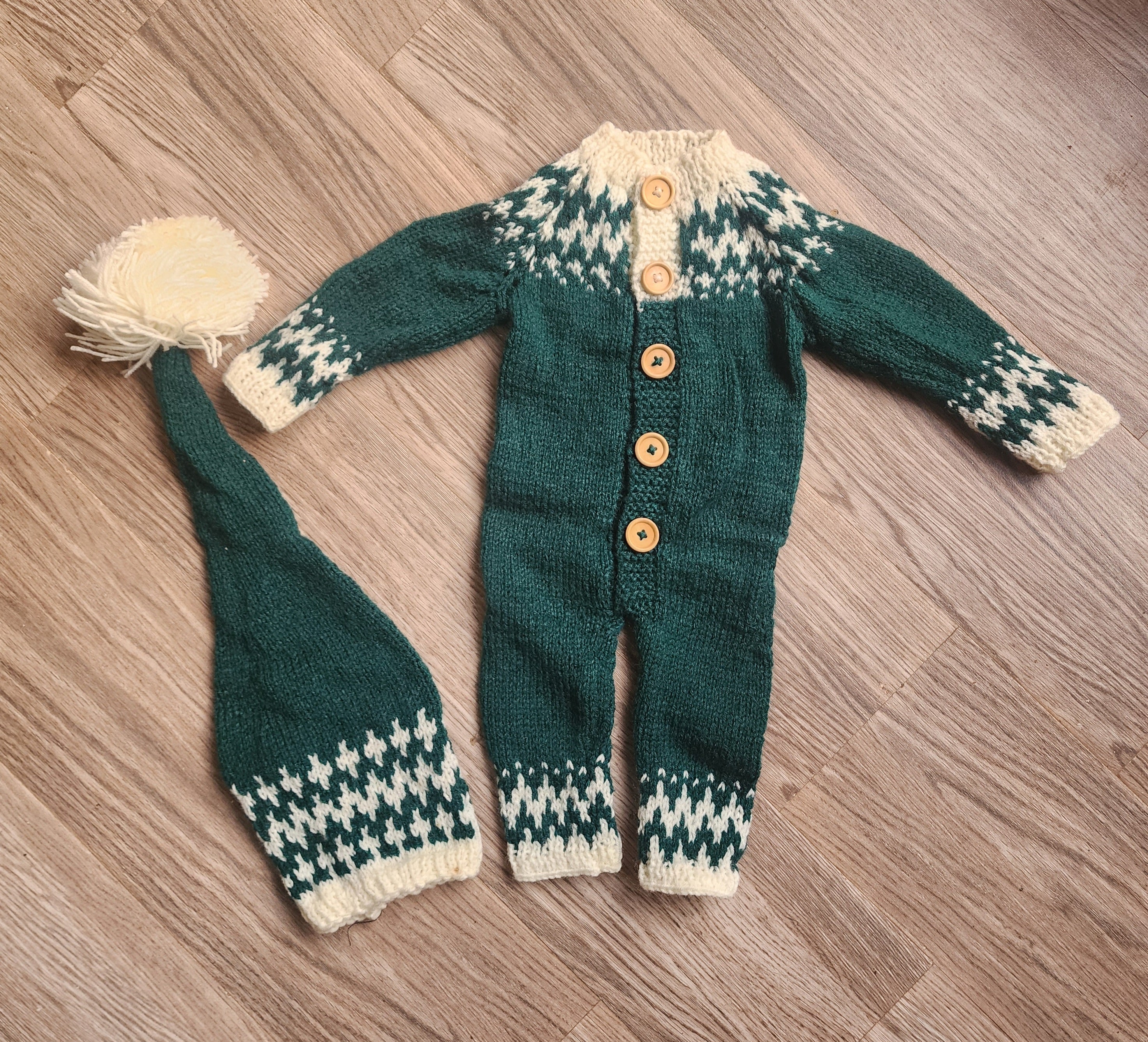 Christmas Collection Romper & Cap Set